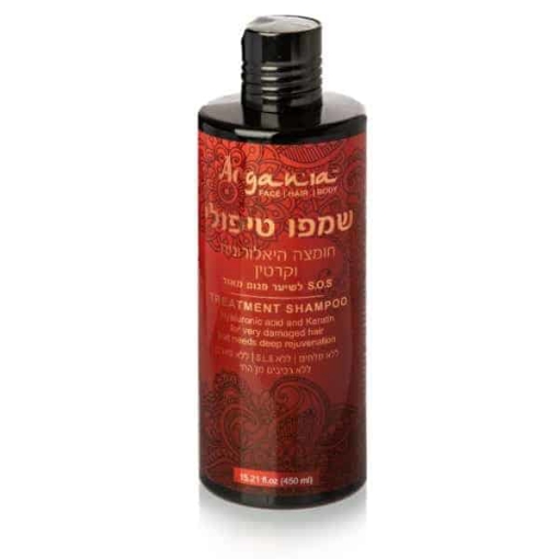 שמפו טיפולי חומצה היאלורונית וקרטין