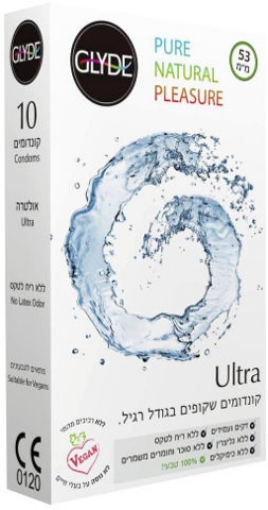 גלייד אולטרה - קונדומים ללא מרכיבים מהחי